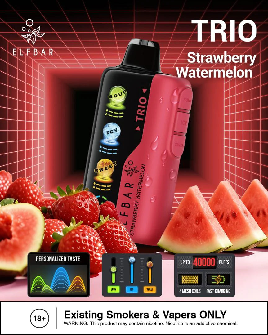ELF BAR Trio 40000 Puffs Disposable Vape