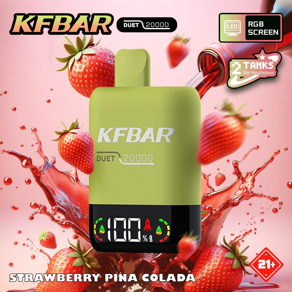 KFBAR Duet 20000 Puffs Disposable Vape In UAE