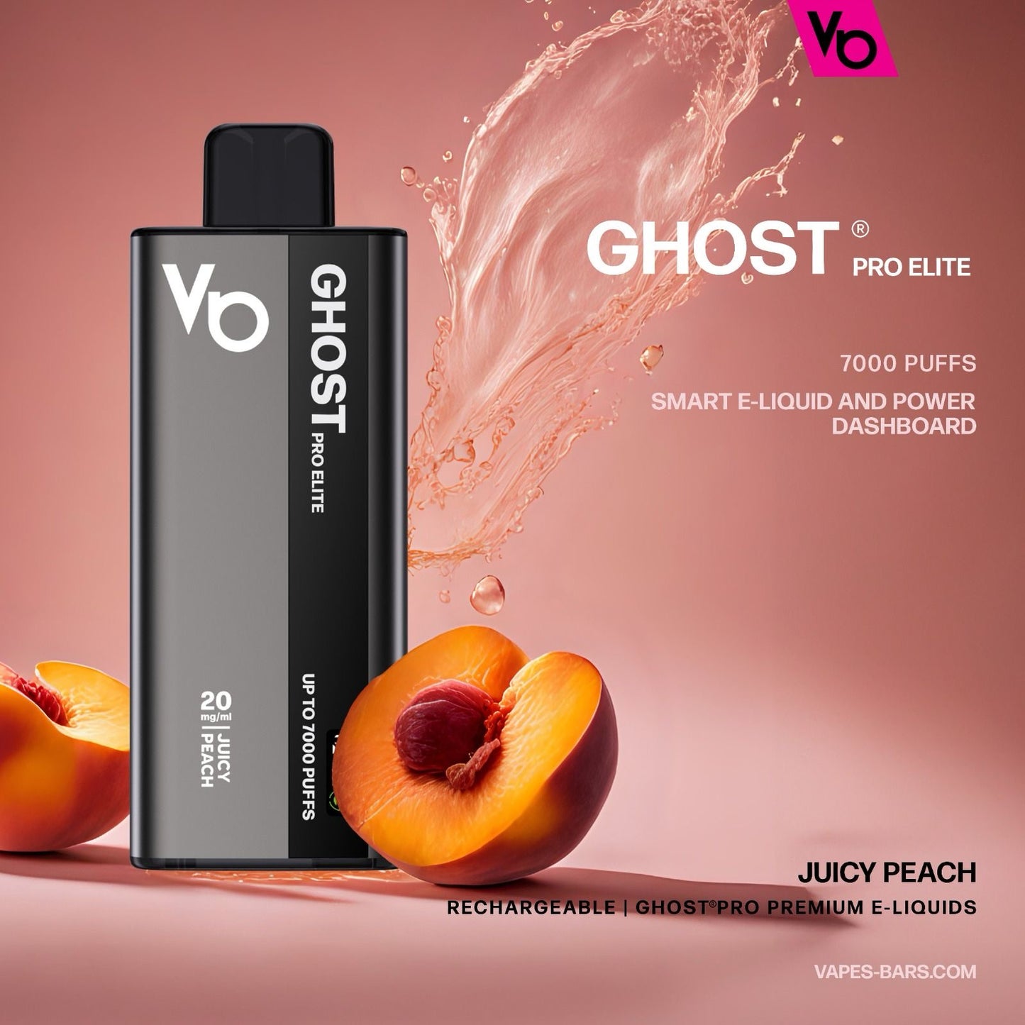 VAPES BARS Ghost Pro Elite Disposable 7000 Puffs