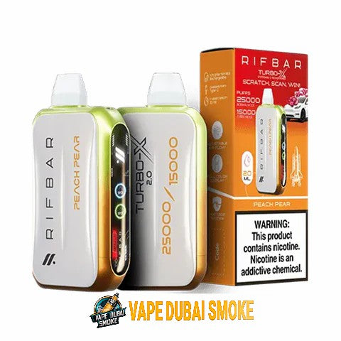 RIFBAR Turbo X 25K Rechargeable Disposable Device