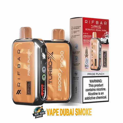 RIFBAR Turbo X 25K Rechargeable Disposable Device