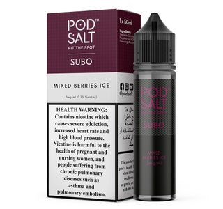 Pod Salt Subo 50ml E-Liquid 3mg in Dubai