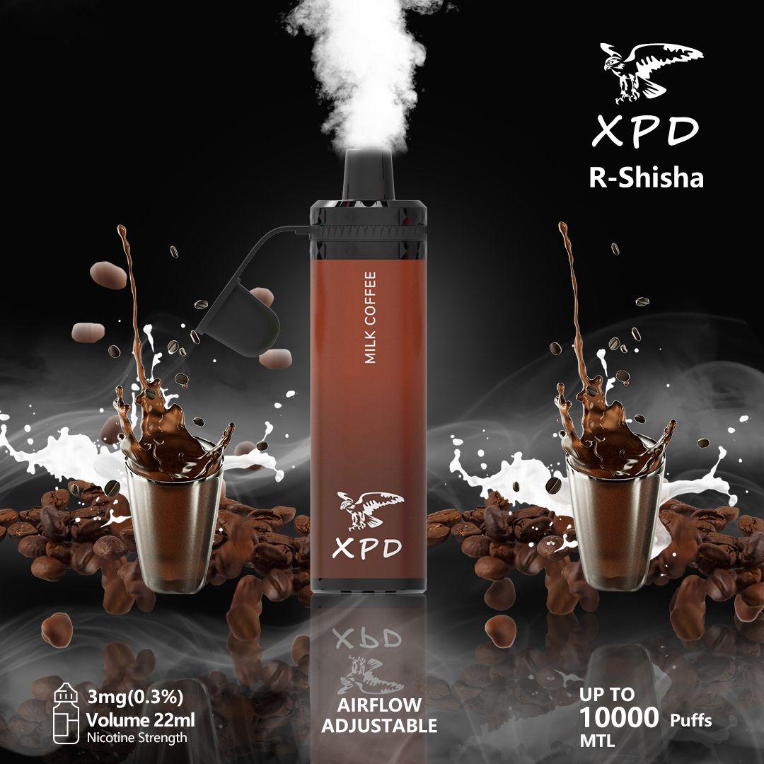 XPD BAR R Shisha 10000 Puffs Disposable Vape 3mg Nicotine In UAE