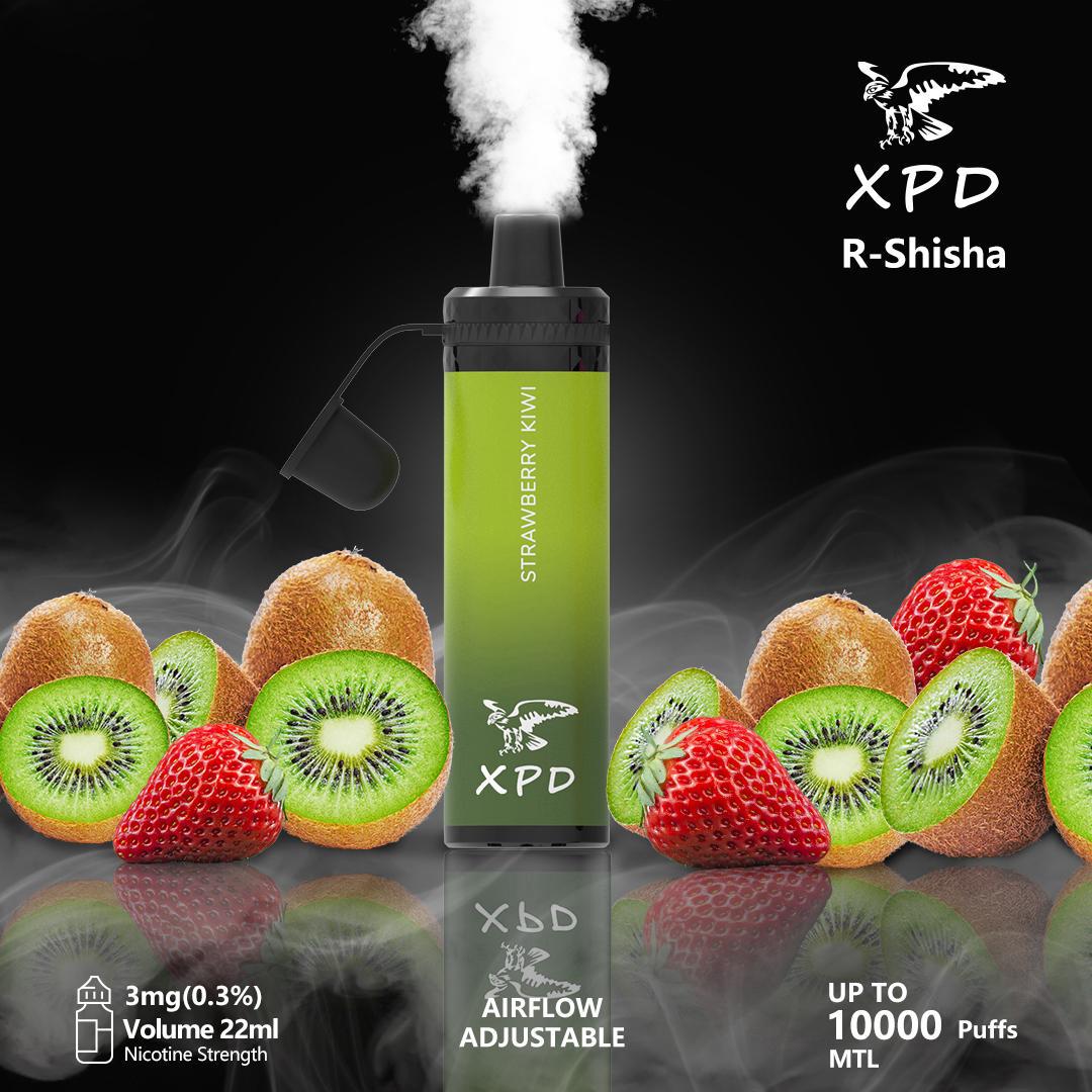 XPD BAR R Shisha 10000 Puffs Disposable Vape 3mg Nicotine In UAE