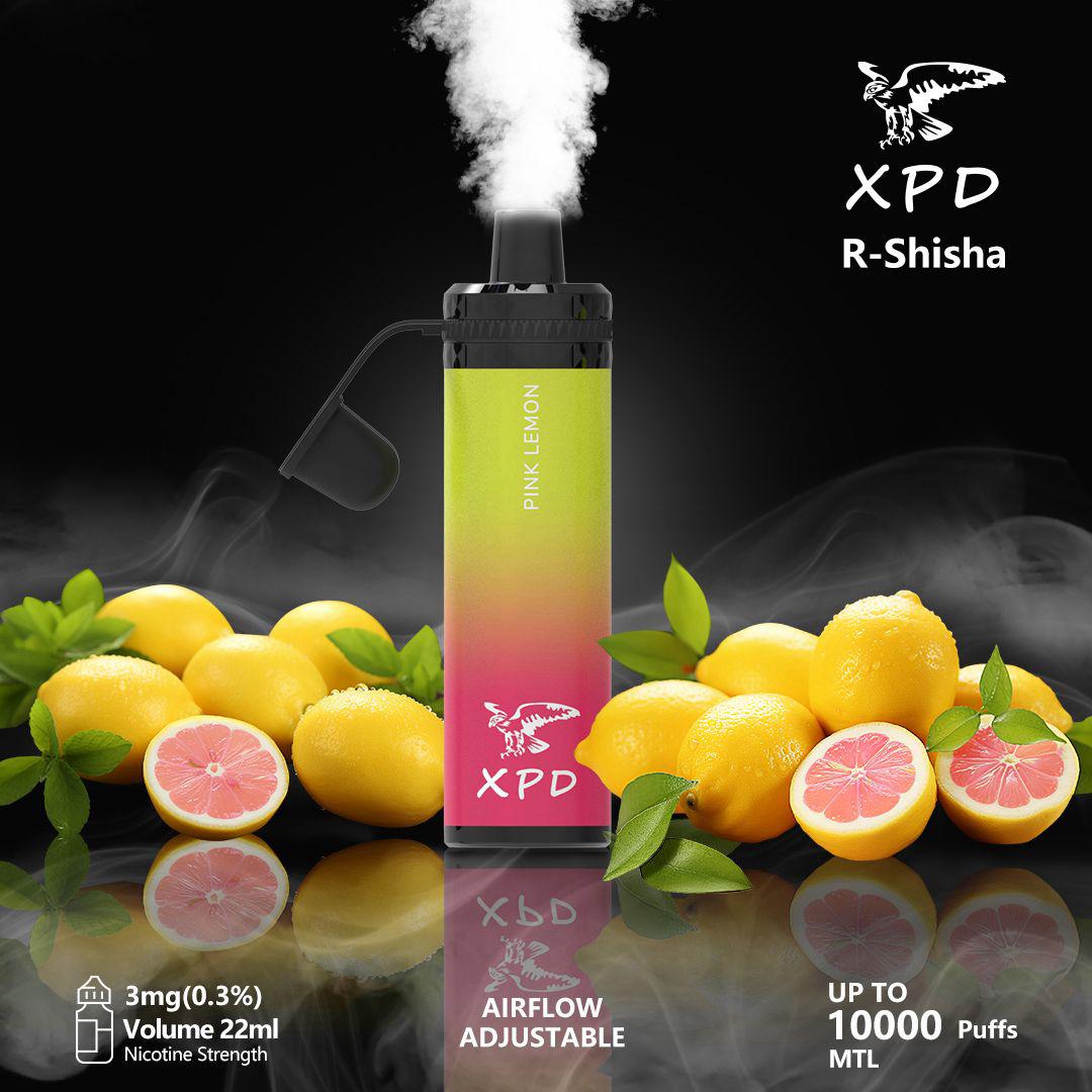 XPD BAR R Shisha 10000 Puffs Disposable Vape 3mg Nicotine In UAE