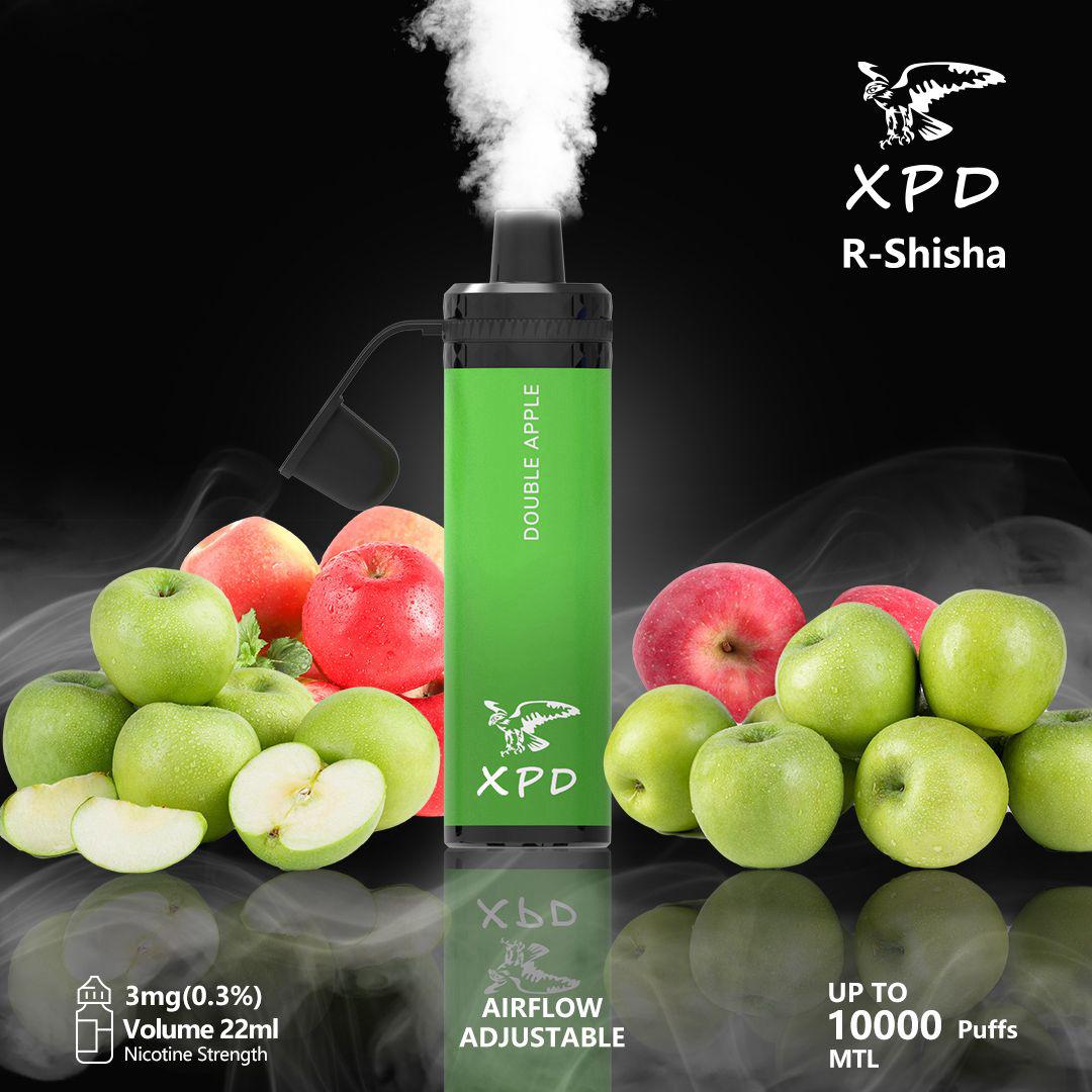 XPD BAR R Shisha 10000 Puffs Disposable Vape 3mg Nicotine In UAE